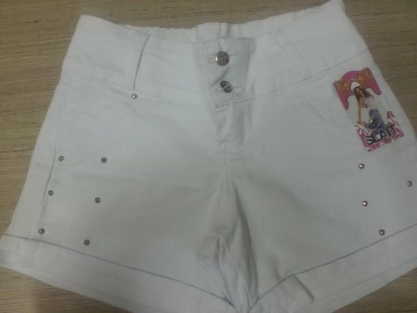 short feminino em jeans customizados ref. s11